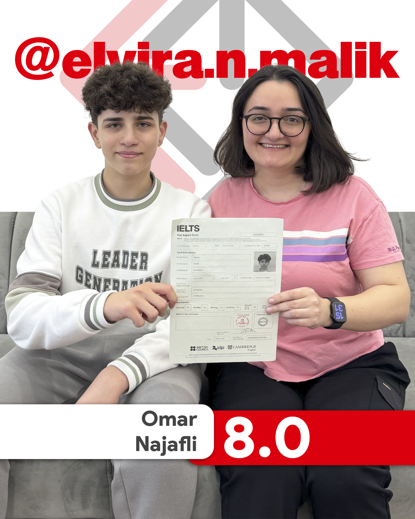 Student achievement 8